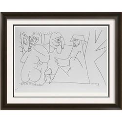 Pablo Picasso Black & White Print # 60254