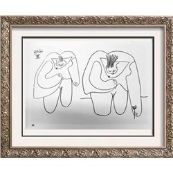 Pablo Picasso Black & White Print # 60269