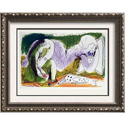 Pablo Picasso Single Color & Double Page Color Print # 60272-60273