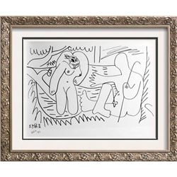 Pablo Picasso Double Sided Black & White Print # 60285 & 60287