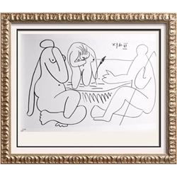 Pablo Picasso Black & White Print # 60289