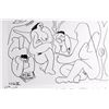 Image 3 : Pablo Picasso Double Sided Black & White Print # 62100 & 103