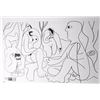 Image 4 : Pablo Picasso Double Sided Black & White Print # 62100 & 103