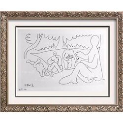 Pablo Picasso Double Sided Black & White Print # 62115-62116
