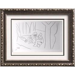 Pablo Picasso Black & White Print # 62118