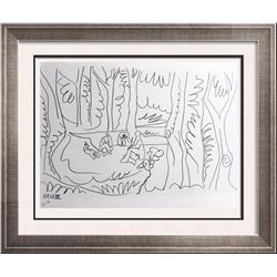 Pablo Picasso Black & White Print # 62119