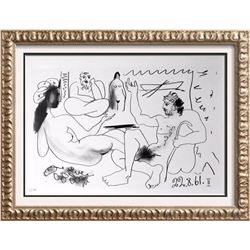 Pablo Picasso Black & White Print # 62134