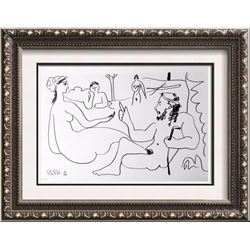 Pablo Picasso Black & White Print # 62135