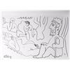 Image 8 : Pablo Picasso Black & White 3 images & Double Page Black & White Print # 62142-62145