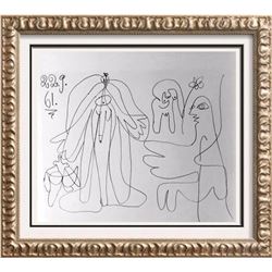 Pablo Picasso Black & White Print # 62147