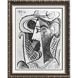 Pablo Picasso Double Sided Black & White Print # 62158-62159