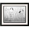 Image 2 : Pablo Picasso Double Sided Black & White Print # 62158-62159