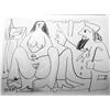 Image 4 : Pablo Picasso Double Sided Black & White Print # 62158-62159