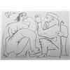 Image 4 : Pablo Picasso Double Sided Black & White Print # 62160-62161