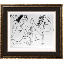 Pablo Picasso Double Sided Black & White Print # 62162-62163