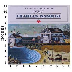 Dealer Liquidating Art Books Charles Wysocki An American Celebration 1985 Edition 2586/3500 Jacket A