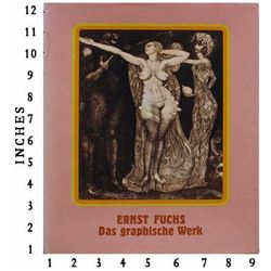 Art Book Liquidation Sale Ernst Fuchs Signed Art Book Jacket Lithographs Slip Case Signed 3 Pg Litho