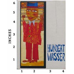 Dealer Liquidating Art Books Friedensreich Hundertwasser 10 Oct 1973 Aberbach 1973 Gruener Janura Fu