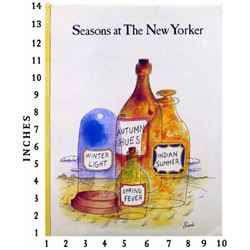 Art Book Liquidation Sale Seasons Of The New Yorker Six Decades Of Cover Art 1984 Art Book Jacket
