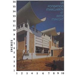 Museum Art Books Museum La Fondation Marguerite C.1974  Maeght France Art Book Jacket Hard