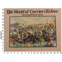Museum Art Books Currier & Ives, The World Of Currier & Ives 198Art Books Art Book Jacket
