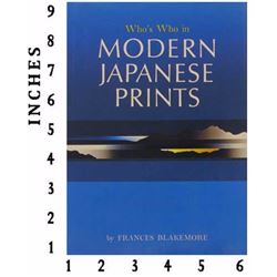 Museum Art Books Whos Who In Modern Japanese Printart Book Jacket 5Th Printig