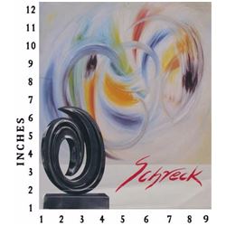 Museum Art Books Michael Schreck  Autobiography 1982 Schreck Editiond 145/ 400 Art Book Jacket