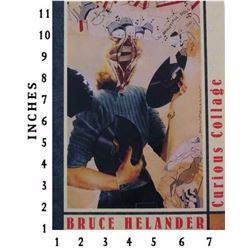 Art Book Liquidation Sale Bruce Helander Curios Collage 1994  Grassfield Press