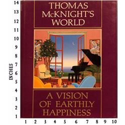 Art Book Liquidation Sale Thomas Mcknights World - A Vision Of Earthly Happiness Art Book Jacket Har
