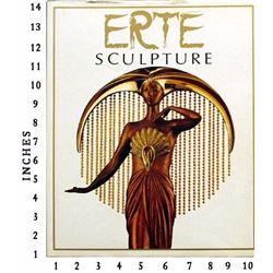 Art Book Liquidation Sale Erte Sculpture 1986 Dutton Studio Art Book Jacket Hard