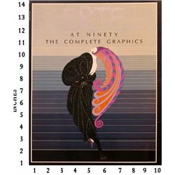 Museum Art Books Erte At 90 The Complete New Graphics 1982 Dutton Studio Jacket Hard