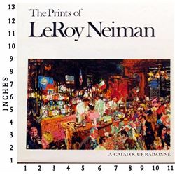 Museum Art Books Leroy Neiman - The Prints Of Leroy Neiman 1980 Knoedler Art Book Jacket Hard