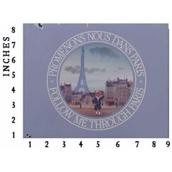 Art Book Liquidation Sale Michel Delacroix - Follow Me Through Paris 1983 Lublin Graphics Inc