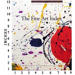 Art Book Liquidation Sale The Fine Art Index 1992 International Art Reference Art Book Jacket Hard