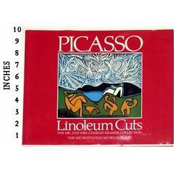 Art Book Liquidation Sale Pablo Picasso Linoleum Cuts 1985 Random House Art Book Jacket Hard