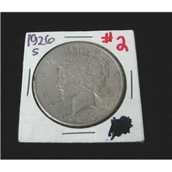 1926 SILVER PEACE DOLLAR