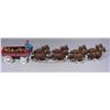 Image 1 : VINTAGE HAND PAINTED CAST IRON "ANHEUSER-BUSCH" HORSES