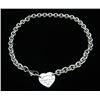 Image 1 : TIFFANY & CO. STERLING SILVER HEART NECKLACE