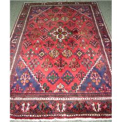 HAND KNOTTED HERIZ AREA RUG