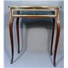 Image 1 : ANTIQUE CARVED WOOD AND GLASS FRENCH VITRINE