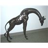 Image 1 : FINE BRONZE SCULPTURE OF STANDING GIRAFFE