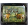 Image 1 : ORIGINAL OIL ON CANVAS:  DEER