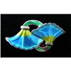 Image 1 : VINTAGE STERLING SILVER AND ENAMEL BROOCH