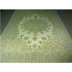 HAND KNOTTED AREA RUG FROM INDIA