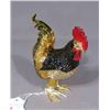 Image 1 : FINE METAL, ENAMEL AND RHINESTONE ROOSTER BOX