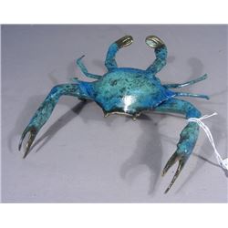 BRONZE SCULPTURE OF CRAB