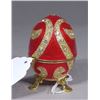 Image 1 : METAL AND ENAMEL EGG BOX