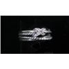 Image 1 : DESIGNER DAVID YURMAN STERLING SILVER & DIAMOND RING