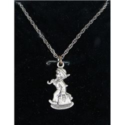 STERLING SILVER HUMMEL NECKLACE