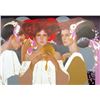 Image 2 : Felix Mas Gold Mirror Limited Edition Art Deco Earth Tone Ltd Ed